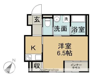 グランシャリオ泉【1階】の間取り